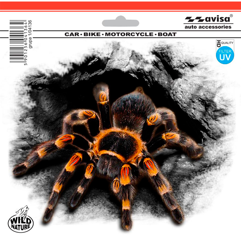 Auto Tattoo Sticker Spider - 18,3x15,5cm