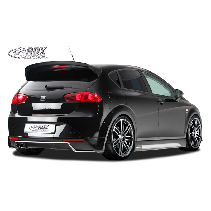 Achterskirt  Seat Leon 1P Facelift 2009-2012 excl. FR/Cupra (PUR)