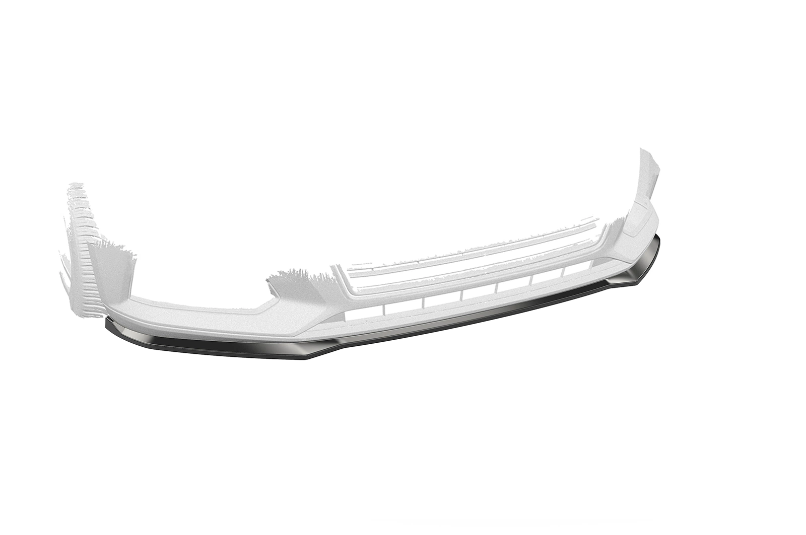 Voorspoiler Audi A5 (F5) Glans Zwart – CSR Automotive 