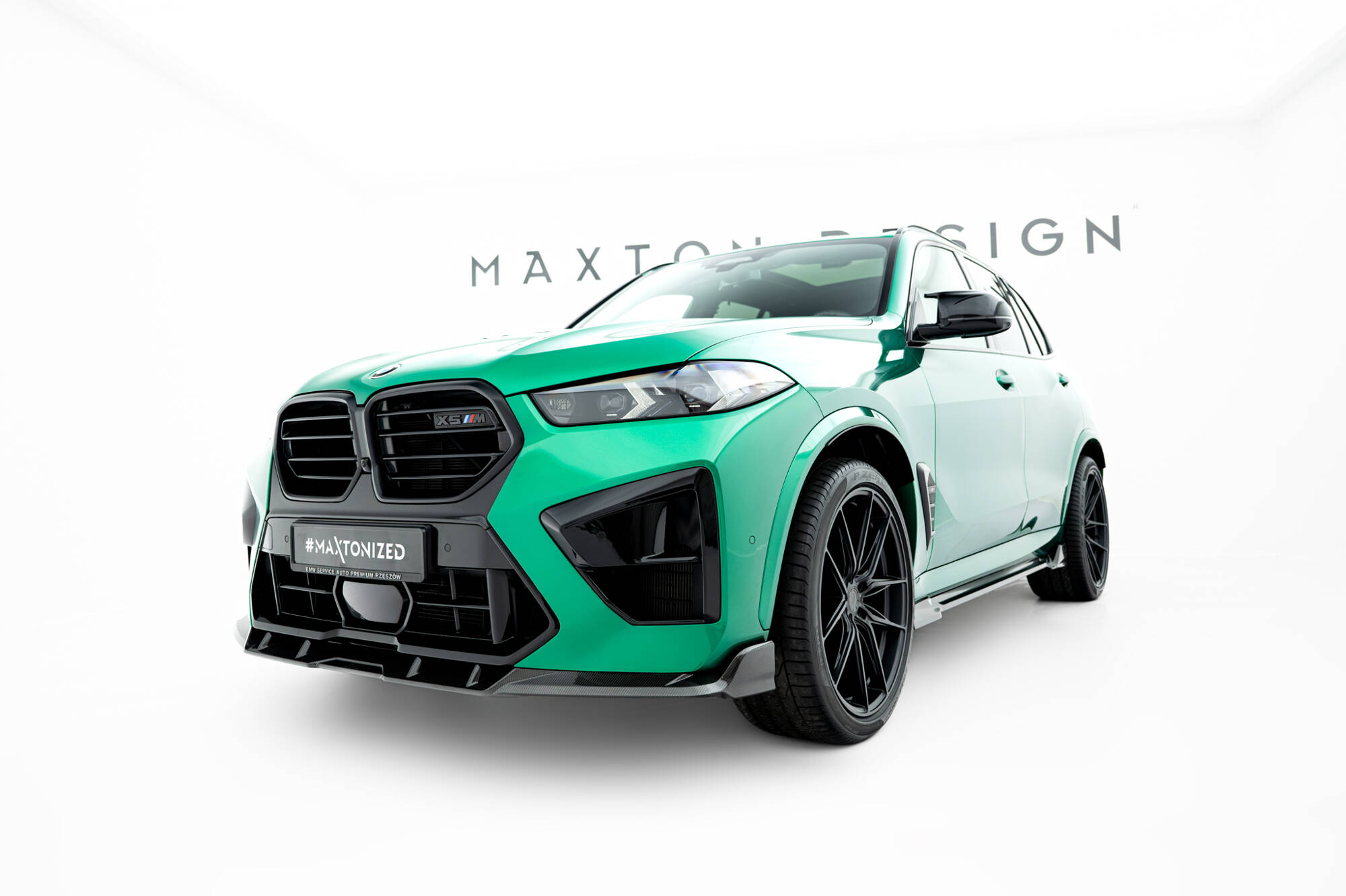 Carbon Fiber Voorspoiler BMW X5 M F95 Facelift Maxton