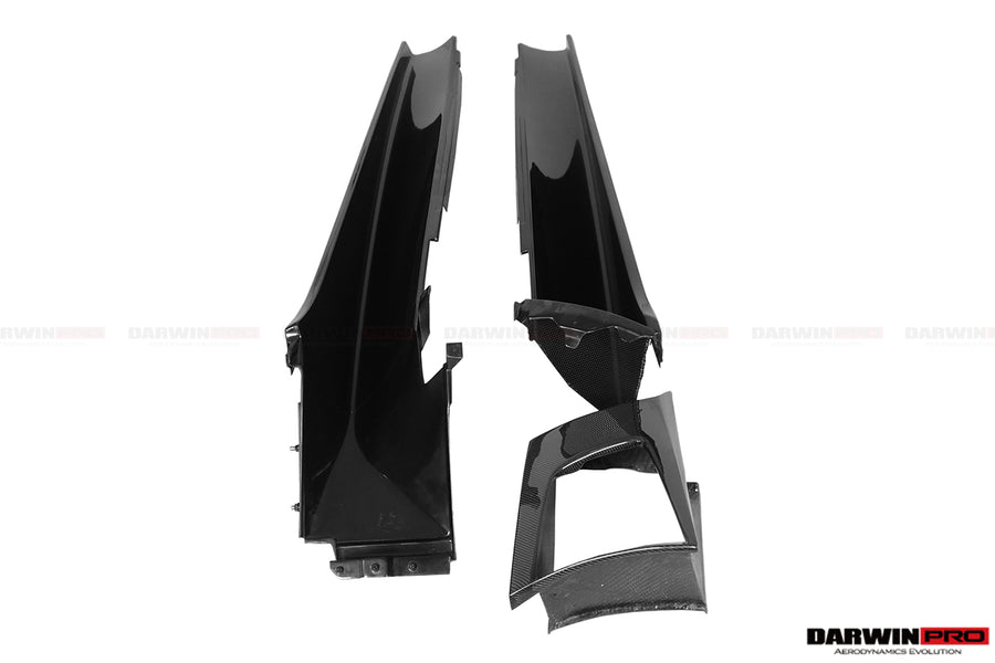 Lamborghini Murcielago SV Style Carbon Zijskirts 2001-2010