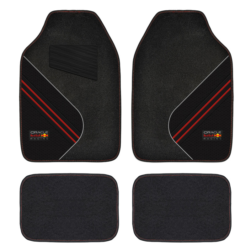 Red Bull Oracle Universele automattenset - 4-delige set - Zwart/Rood