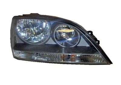 koplamp, elektr verstelb, incl stelmotortje, zwart, links,-04/20