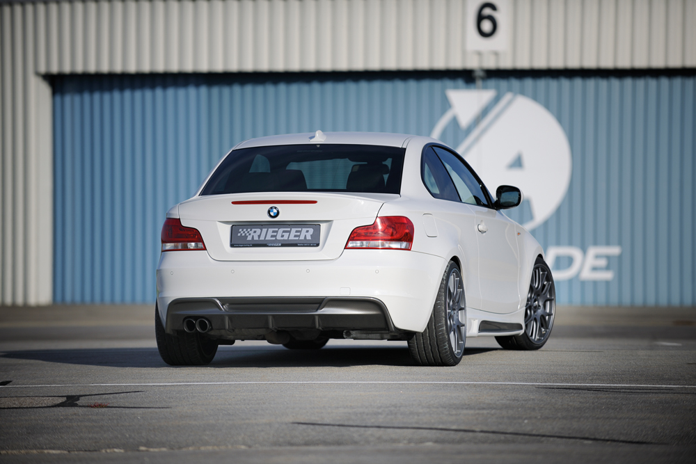 Achterdiffuser BMW 1 serie Rieger