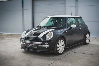Zijskirts Mini Cooper / One R50 Glans Zwart