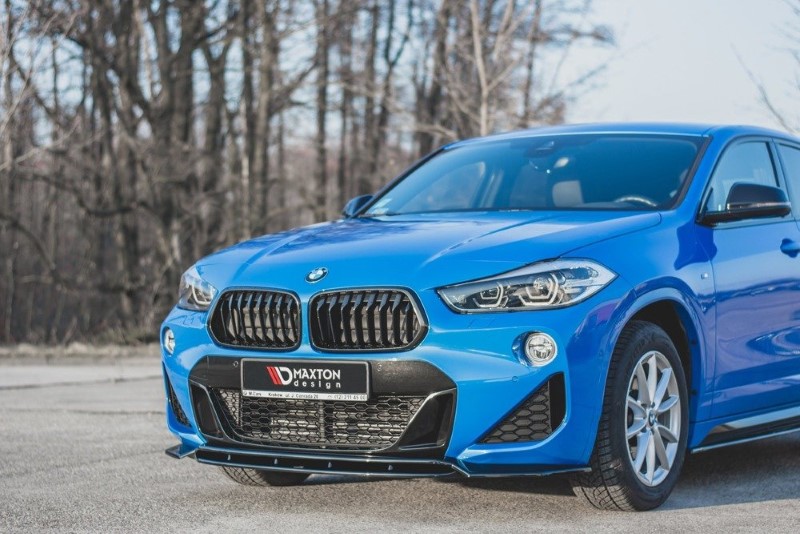 Voorspoiler BMW X2 F39 M-Pack Glanzend Zwart