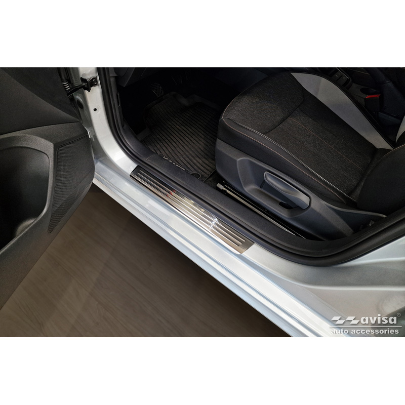 RVS Instaplijsten  Skoda Kamiq (NW4) 2019-2024 & FL 2024- 'Lines' - 4-delig