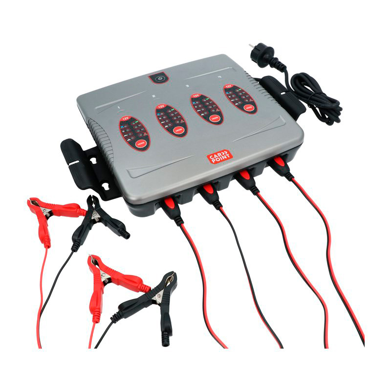 Carpoint BX-6 Acculader 16A / 4 Bank