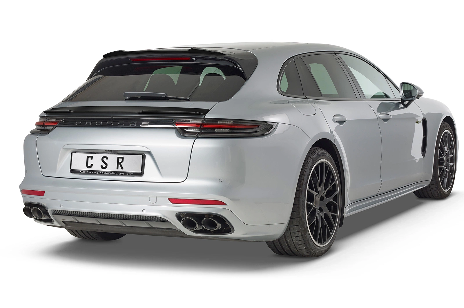 Achterspoiler Porsche Panamera 2 (Typ 971) Sport Turismo Glans Zwart – CSR Automotive