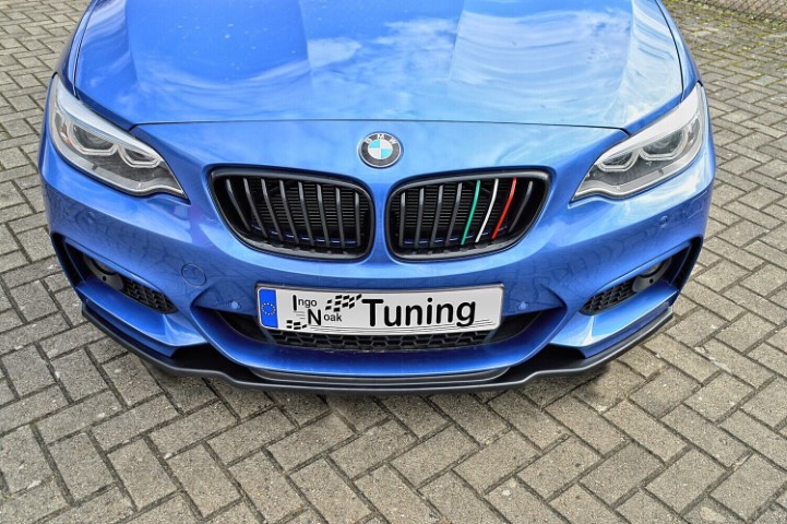 Voorspoiler lip BMW 2-Serie F22 F23 M-Pakket + ABE