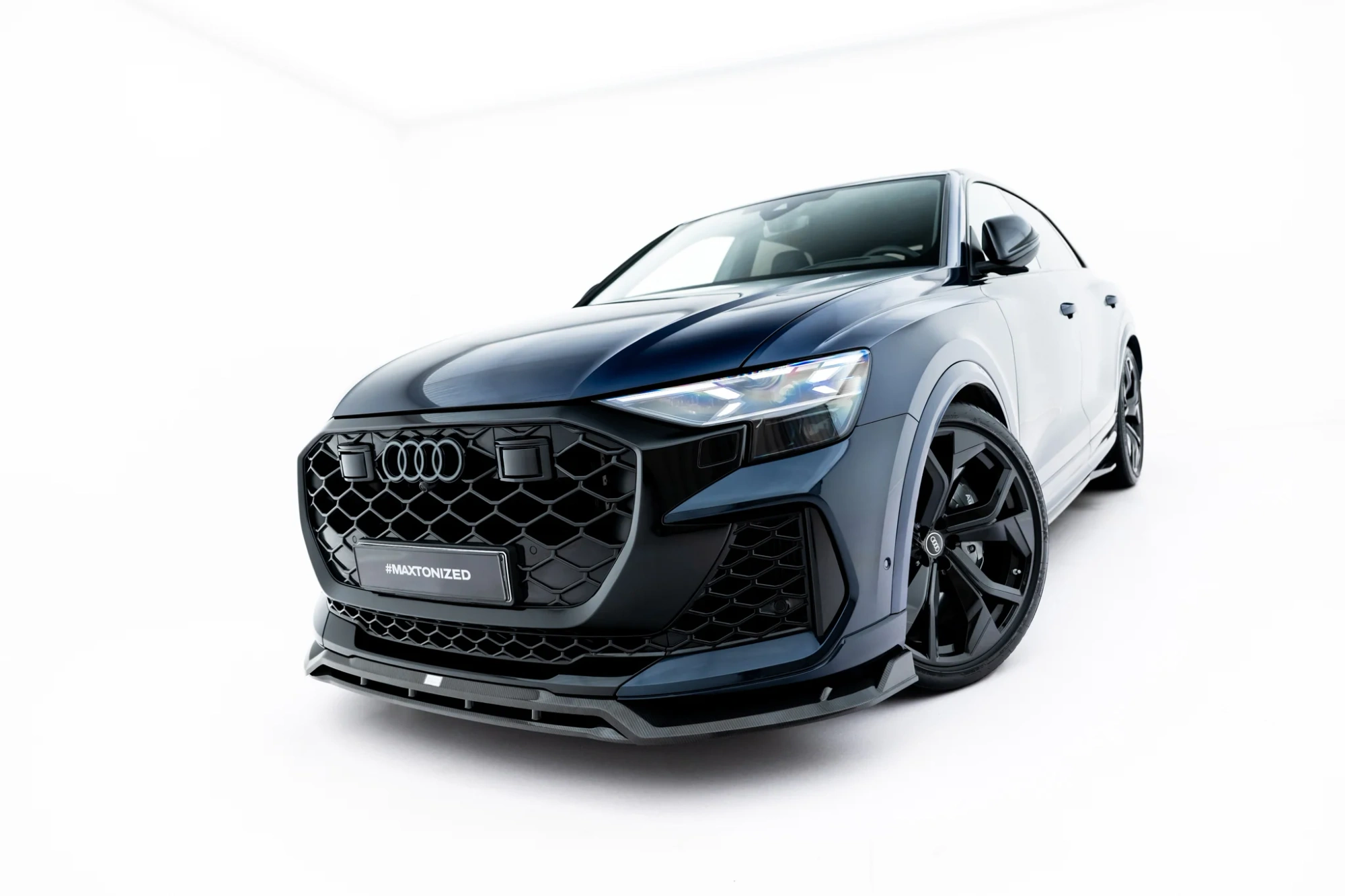 Voorspoiler Audi RSQ8 Maxton Carbon Facelift