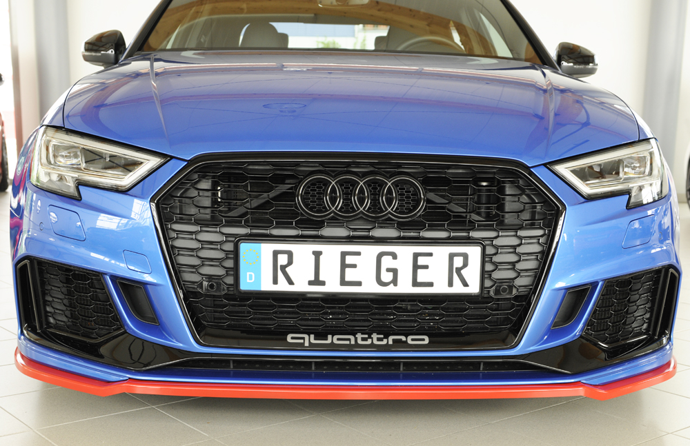 Voorspoiler Audi RS3 8V Rieger