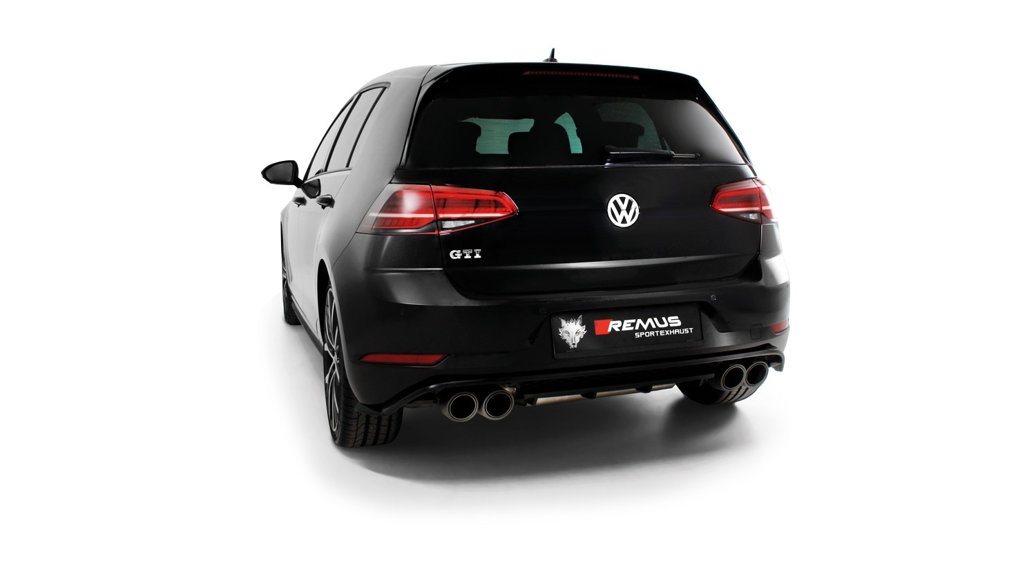 Golf VII [AU] Remus EINDDEMPER Ø 70mm LINKS/RECHTS DUBBELE UITGA