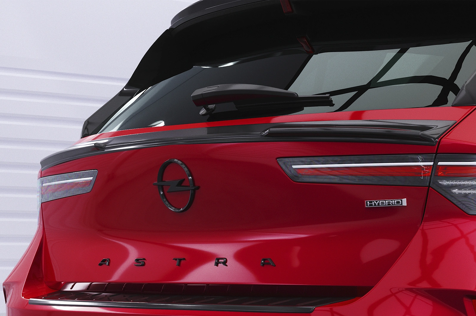 Achterspoiler Opel Astra L Glans Zwart (2022 - heden)