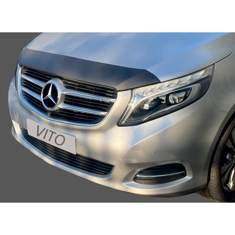 RGM Motorkap cover/beschermer  Mercedes Vito 2014- Zwart