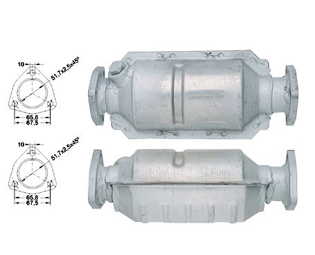 Audi 80 1.6 1588 cc 55 Kw / 75 cv SA Magnaflow CAT Bouwjaar: 3/8