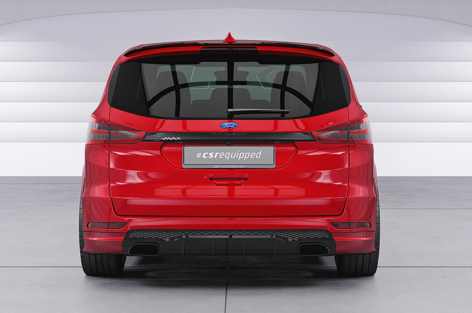 Achterspoiler Ford S-Max 2. Gen (2015–) Glans Zwart – CSR Automotive
