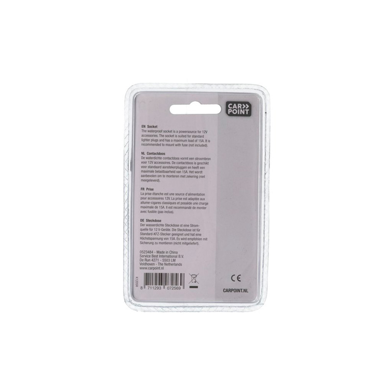 Carpoint Contactdoos Sigarettenaansteker Opbouw 12/24V
