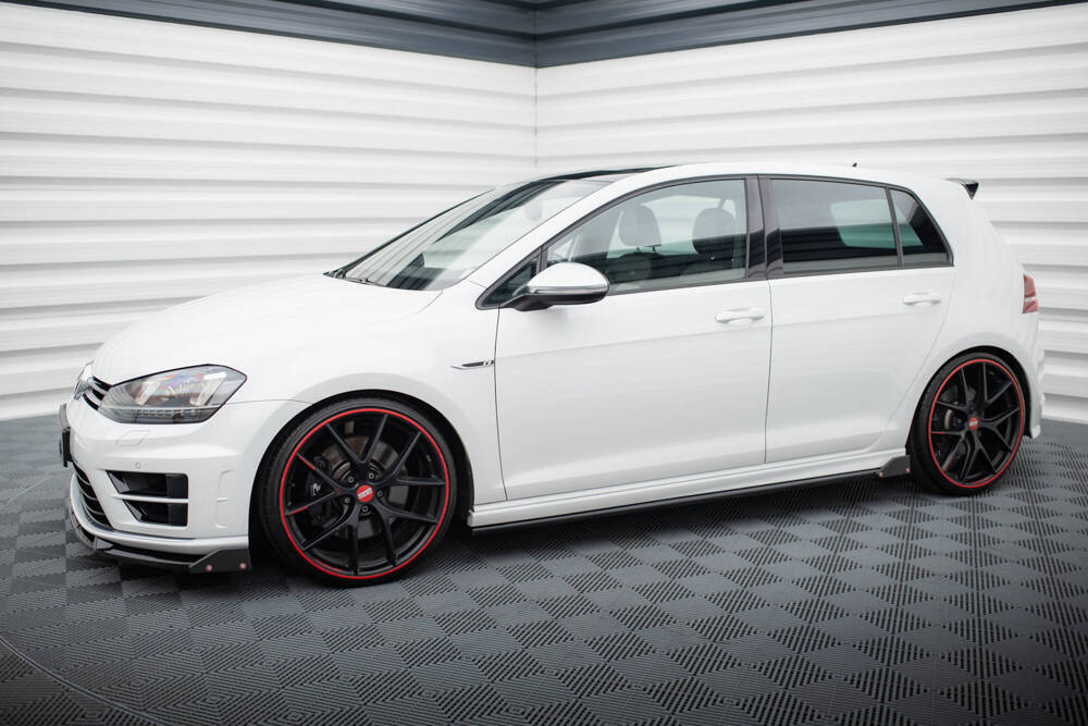 Zijskirts V.3 + Flaps Volkswagen Golf R Mk7