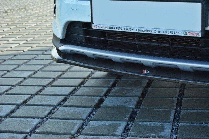 Voorspoiler Kia Sportage mk4 GT-Line Glanzend Zwart