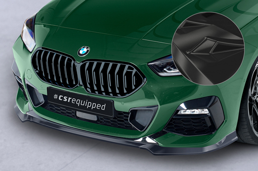 Voorspoiler BMW 2 Serie (F44) M Pakket Glans Zwart