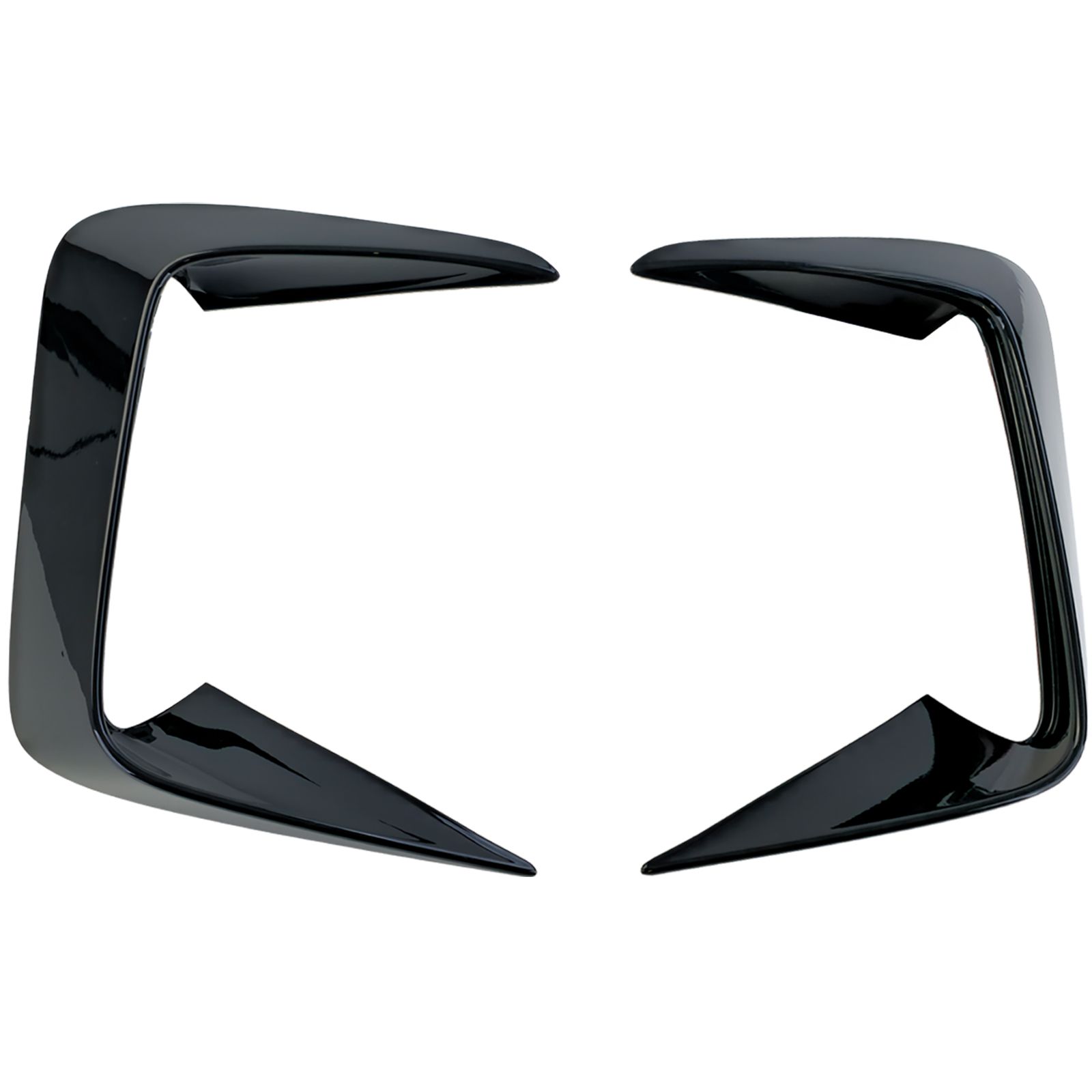 Voorbumper covers Ford Tourneo Transit Custom 2023- Glanzend zwart
