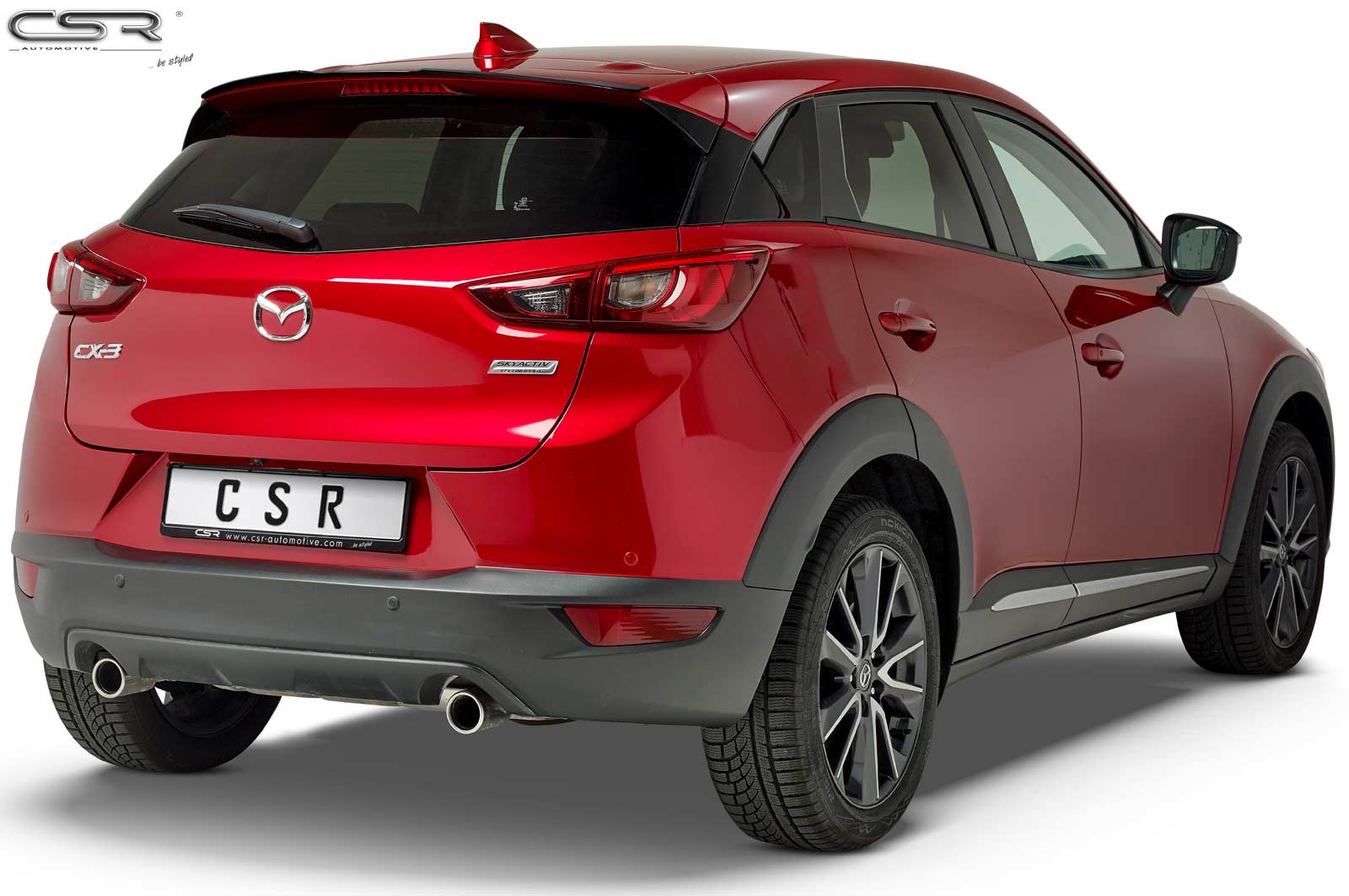 Achterspoiler Mazda CX-3 (2015–) Glans Zwart – CSR Automotive
