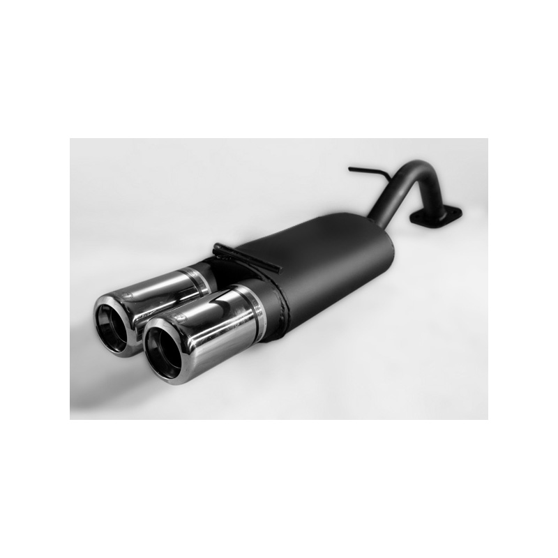 Sportuitlaat  Toyota Yaris I HB 1.0i 50kW/1.3i 64kW 1999-2005 2x 80mm