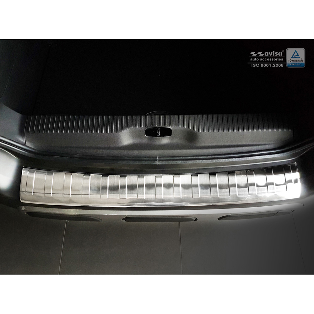 RVS Achterbumperprotector  Citroën C3 Aircross II 2017- 'Ribs'