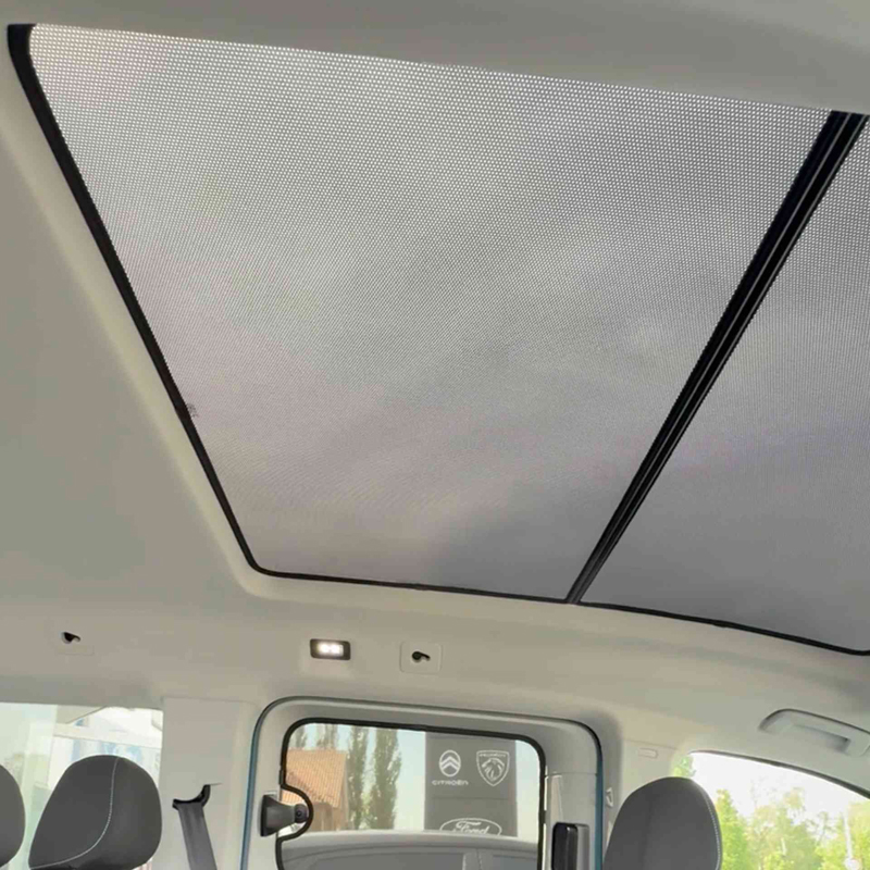 SunClip Panoramadak Zonwering  Volkswagen Caddy V MPV 2020- & Ford Tourneo Connect MPV 2022-