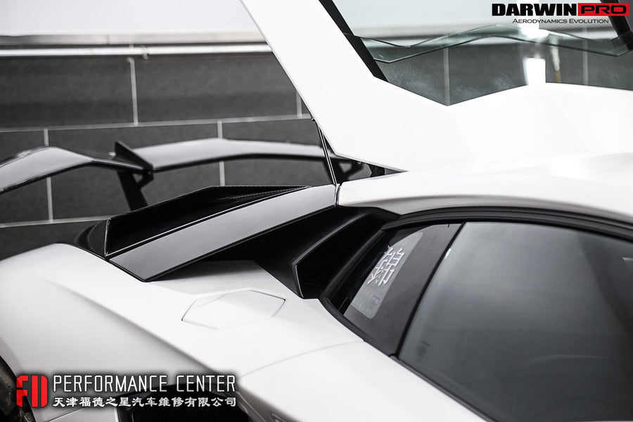 Lamborghini Aventador LP700 LP740 Coupe/Roadster BKSS Style Carbon Fiber Rear intake 2011-2016