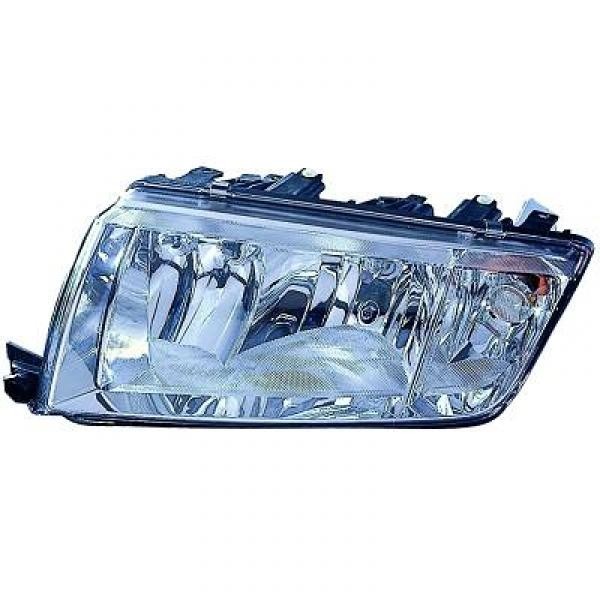 Koplamp links FABIA 99-07 DEPO H7+H3