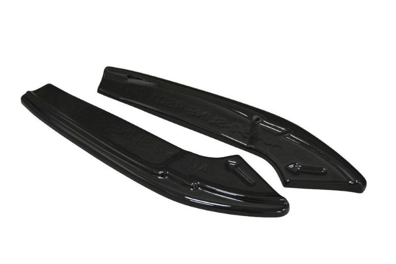 Achterzij Spoilers Audi A4 B9 S-Line Glanzend Zwart