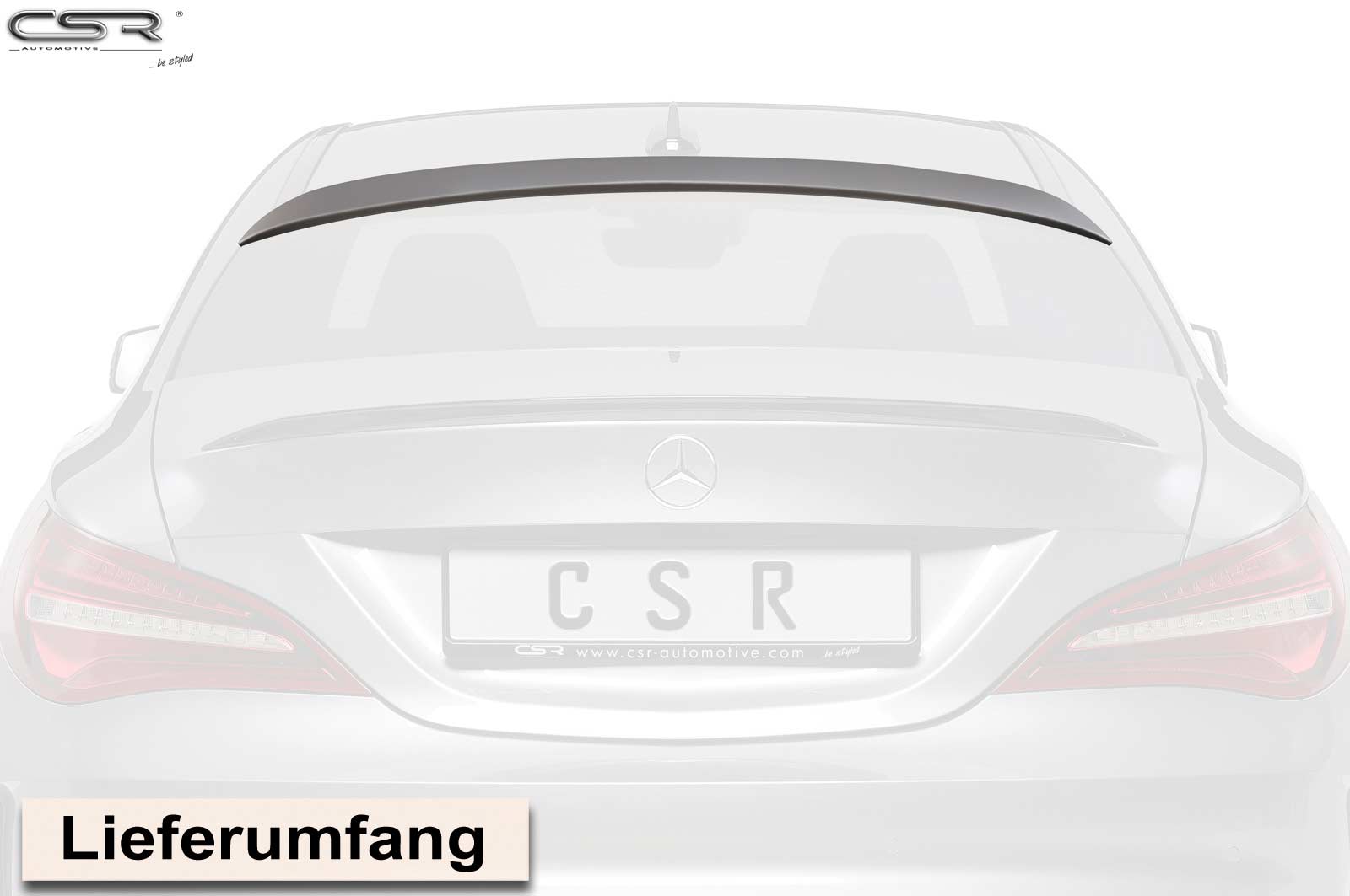 Achterruitafdekking Mercedes-Benz CLA C117 Coupé