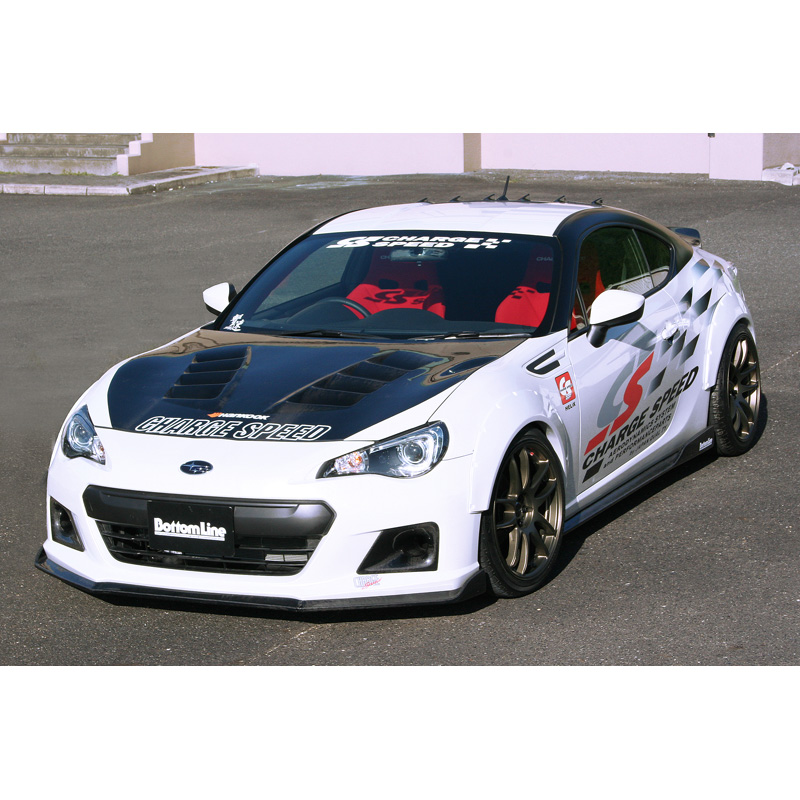 Chargespeed Sideskirts  Toyota GT86 / Subaru BRZ BottomLine 2 (FRP)