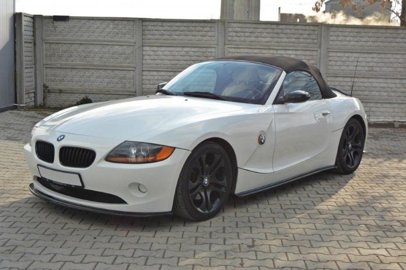 Zijskirts Diffusers BMW Z4 E85 / E86 (Preface) Glanzend Zwart