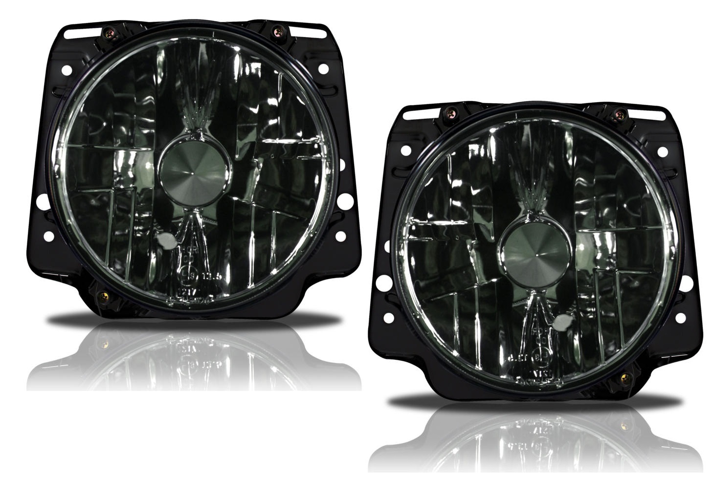 Faros VW Golf II Blackcromo Iron Cross
