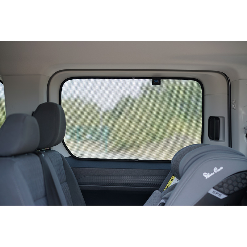Set Car Shades (achterportieren)  Volkswagen Caddy V Maxi 2020- (2-delig)