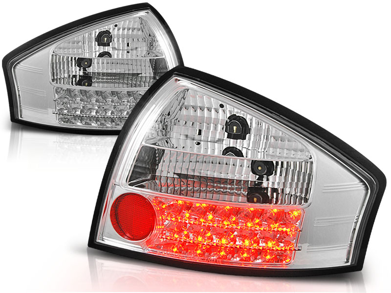 Luces traseras LED cromo Audi A6 97-04