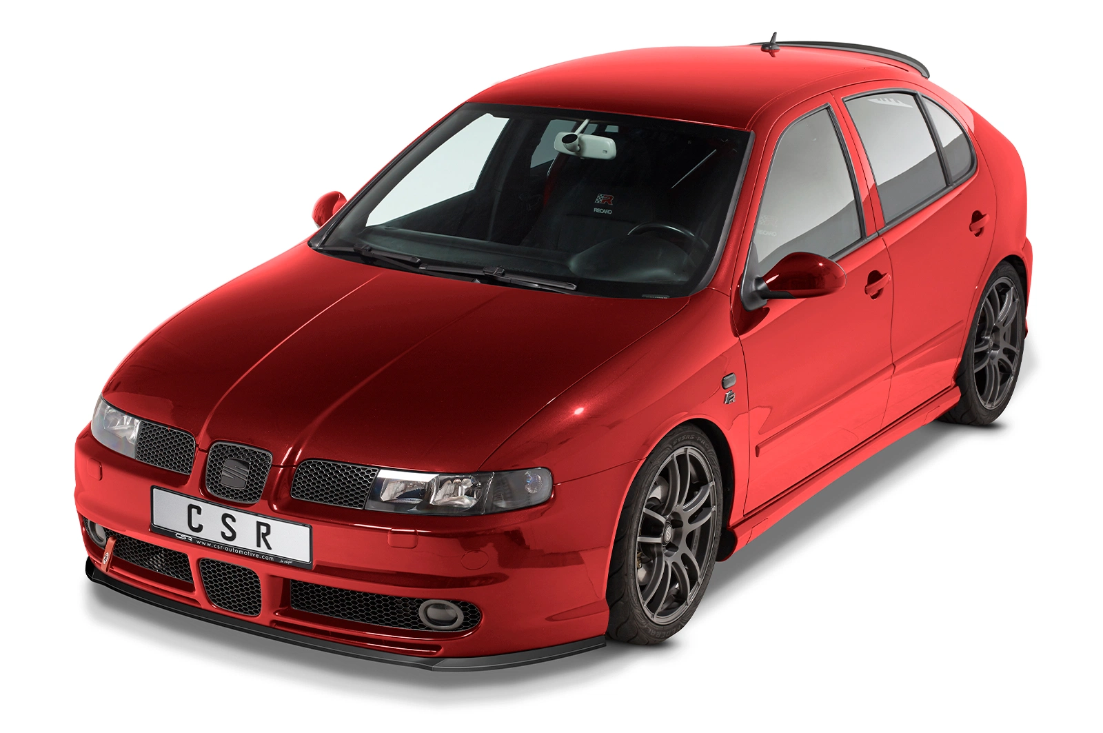 Achterspoiler Seat Leon 1 (Typ 1M1) Cupra/FR Glans Zwart van CSR Automotive (1999-2006)