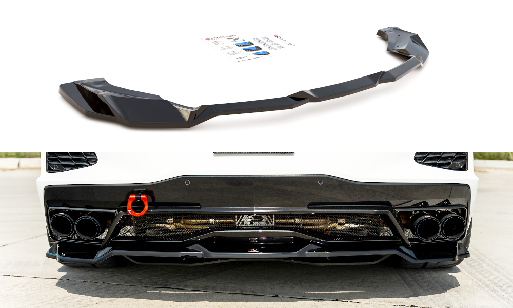 Diffuser Chevrolet Corvette C8 Maxton Glans Zwart