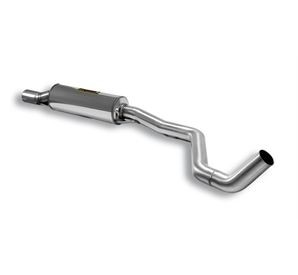 500 ABARTH kit SS 1.4T (160 pk) 08 -> Supersprint Centre exhaust