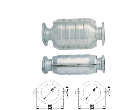 Nissan SUNNY 1.4 1392 cc 55 Kw / 75 cv GA14DS Magnaflow CAT Bouw