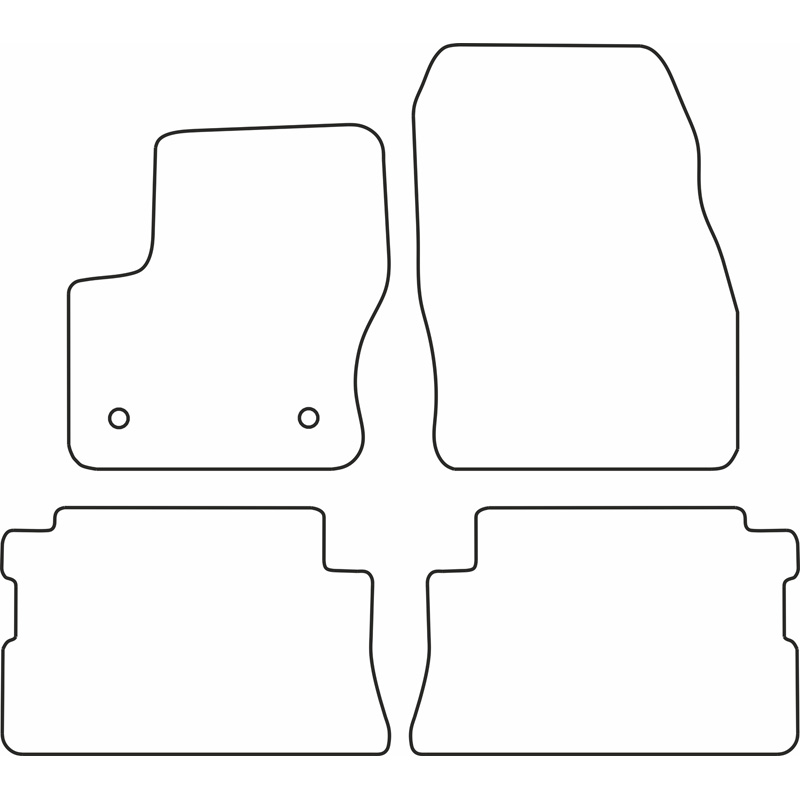 Automatten  Ford Kuga 2012-