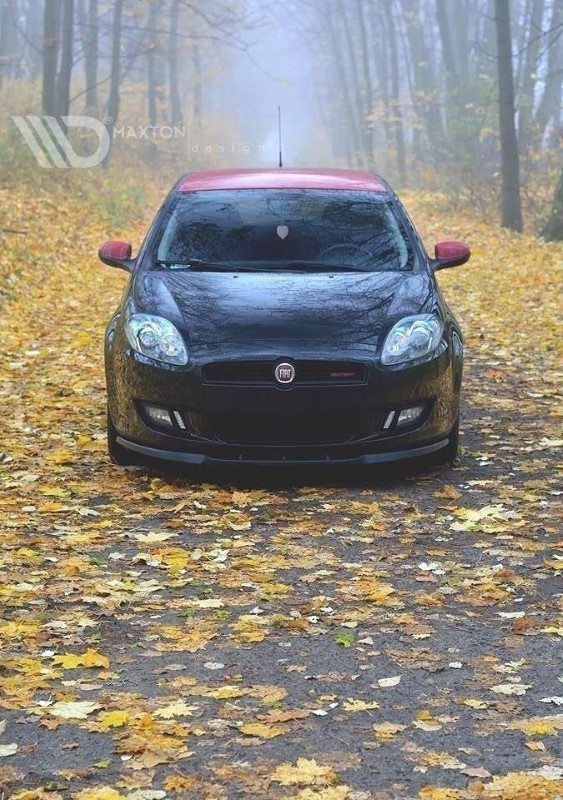 Voorspoiler FIAT BRAVO II Glanzend Zwart