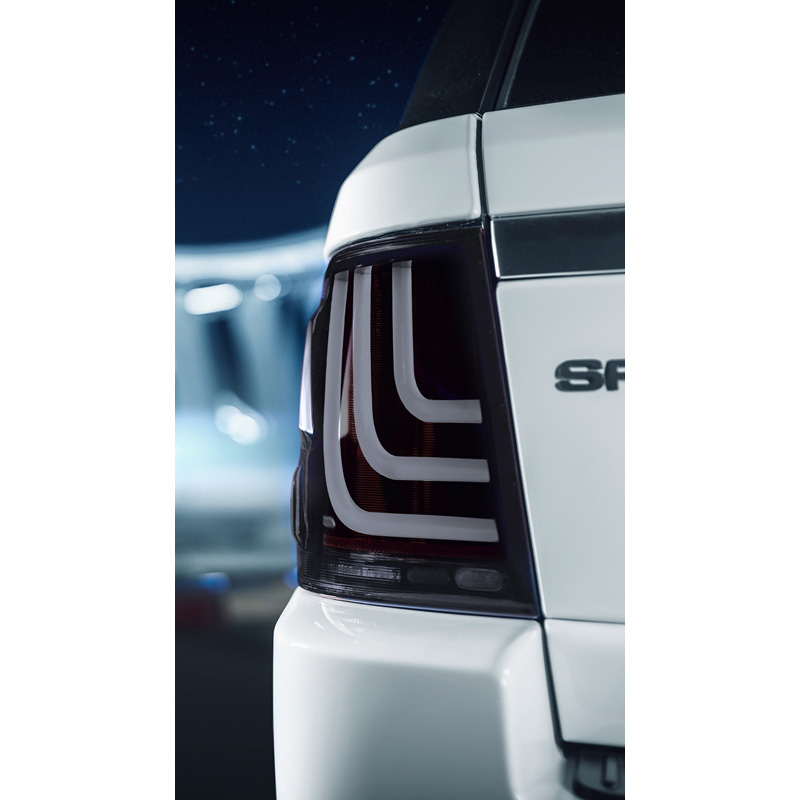 Glohh GL-3 Dynamic LED Achterlichten  Range Rover Sport L320 2005-2009 & 2010-2013 - Zwart