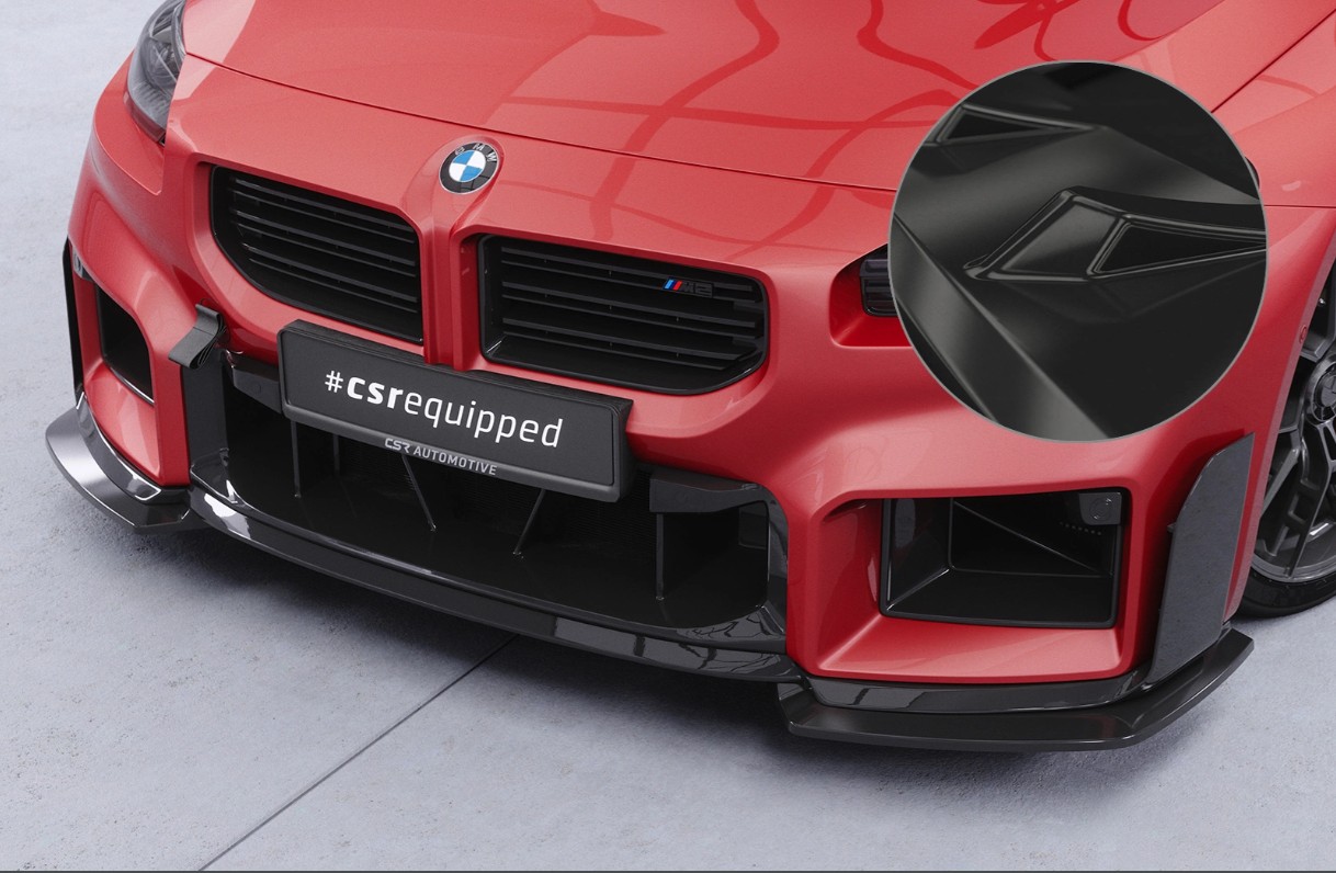 Voorspoiler BMW M2 G87 CSR Glans Zwart