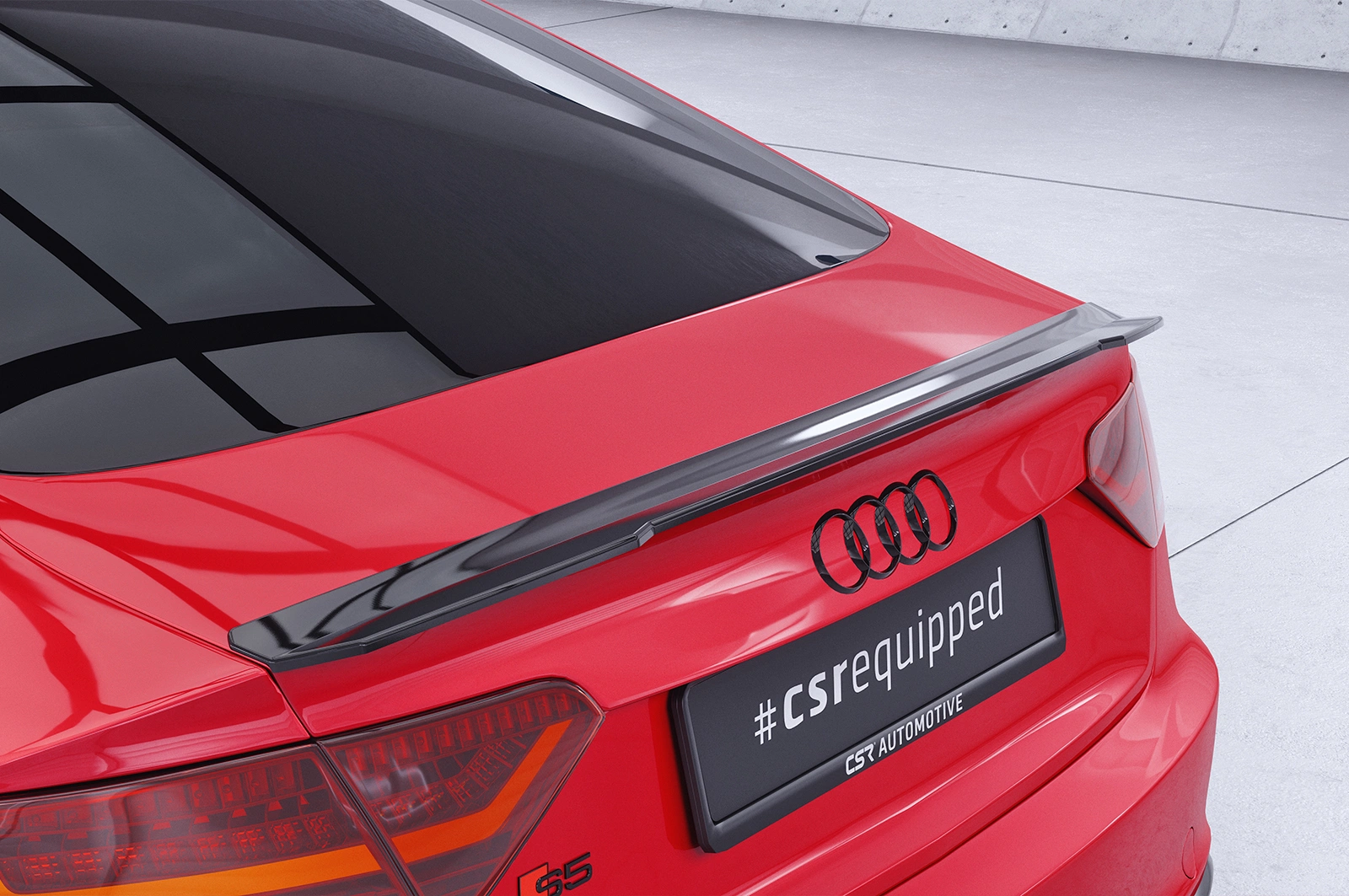 Achterspoiler Audi A5 / S5 8T Sportback (2009–2016) Glans Zwart – CSR Automotive