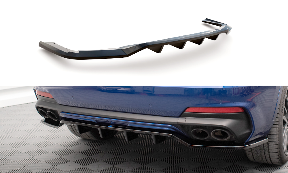 Diffuser Maserati Levante GTS Maxton Glans Zwart