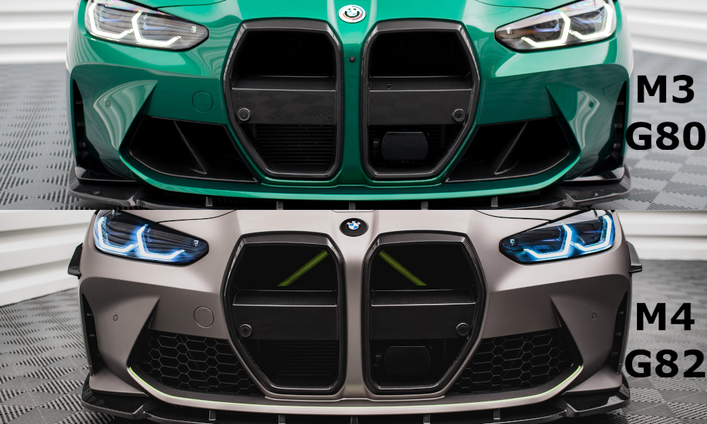 Grill BMW M4 G82 / M3 G80 / G81 Maxton Carbon